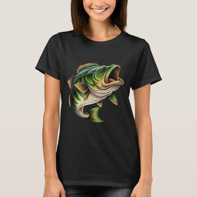 Camiseta pez verde (Anverso)