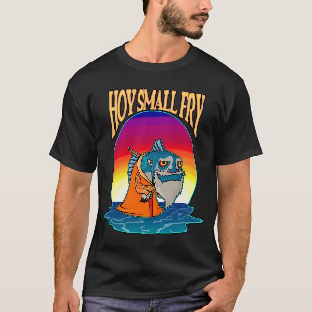 Camiseta Pez viejo sabio (Anverso)