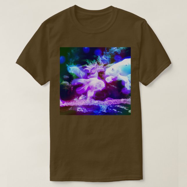 Camiseta pez virtual (Diseño del anverso)