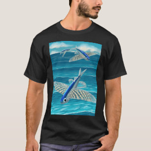 Camiseta Pez volador de alas amarillas