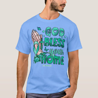 Camiseta PFFD Sensibilización dios bendiga la esperanza de 