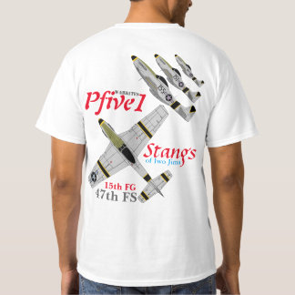 Camiseta Pfive1 Stangs de Iwo Jima 47.o FS