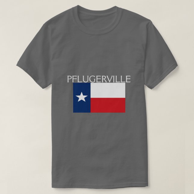 Camiseta Pflugerville, Texas (Diseño del anverso)