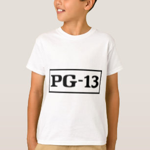 Camiseta PG-13 clasificado, sistema de calificación