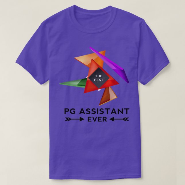 CAMISETA PG ASSISTANT BONITO DISEÑO PARA TI (Diseño del anverso)