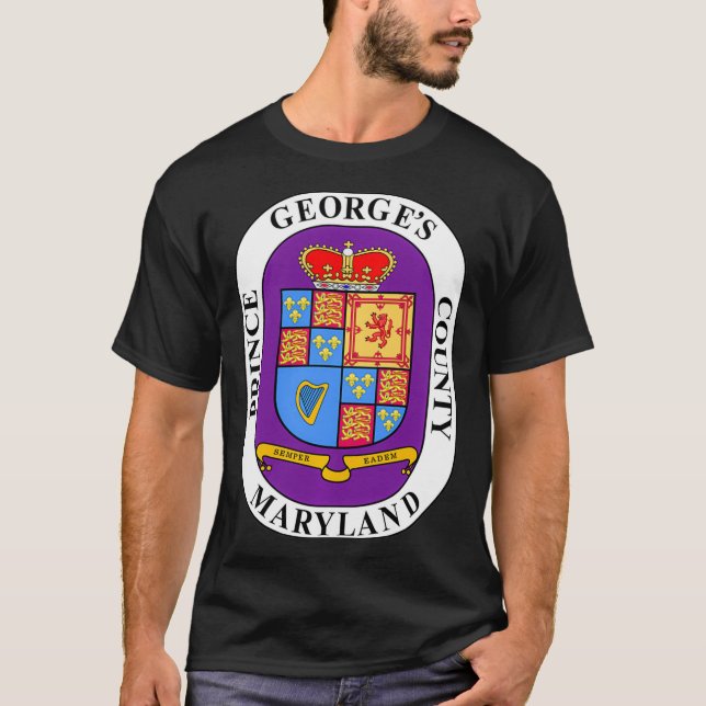 Camiseta PG County Maryland MD Prince George's County Pullo (Anverso)