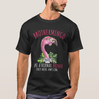 Camiseta Ph Brothermingo Más Hermano Flamingo Fami