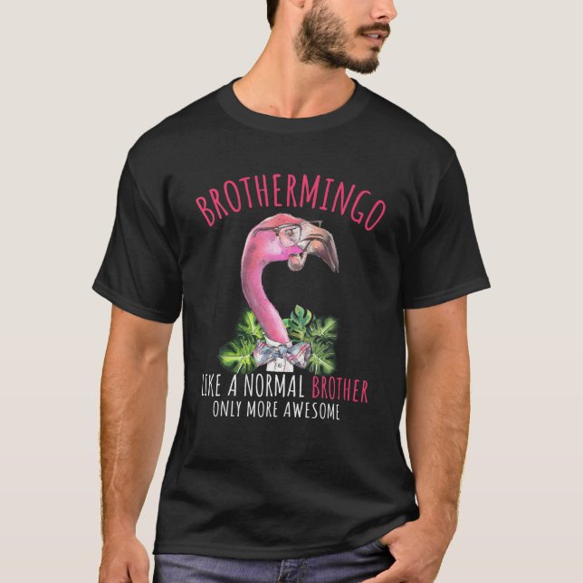 Camiseta Ph Brothermingo Más Hermano Flamingo Fami (Anverso)