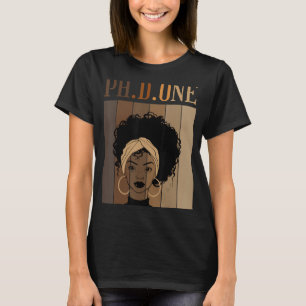 Camiseta PH D ONE PhD Doctorado Estudiante Graduación de Af