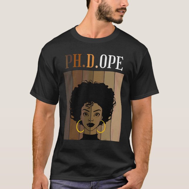 Camiseta Ph D Ope Doctorado Doctorado Estudiante Graduación (Anverso)