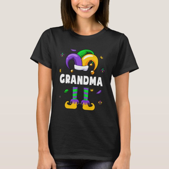 Camiseta Ph Jester Gorra Mardi Gras Familia Costume G (Anverso)