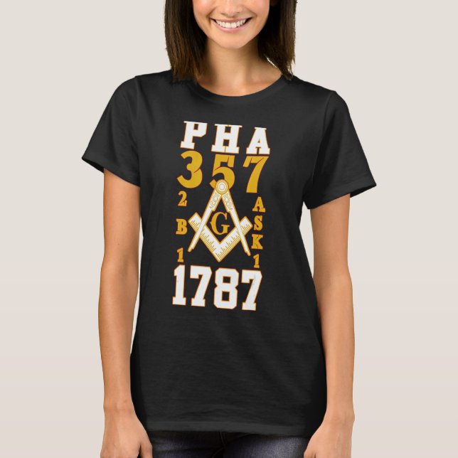 Camiseta Pha 357 Mason 1987 2b1ask1 Compass Square Father (Anverso)