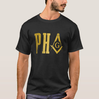 Camiseta Pha Prince Hall Mason Freemason Masonic Square & C
