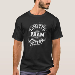 Camiseta PHAM Funny Surname Family Tree Birday Reunion Gi