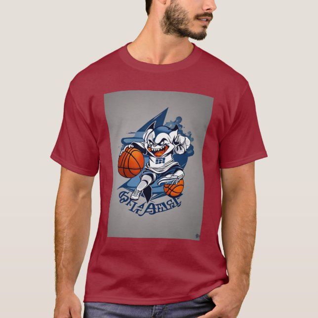Camiseta Phantom Dunk: El espectador más listo del balonces (Anverso)
