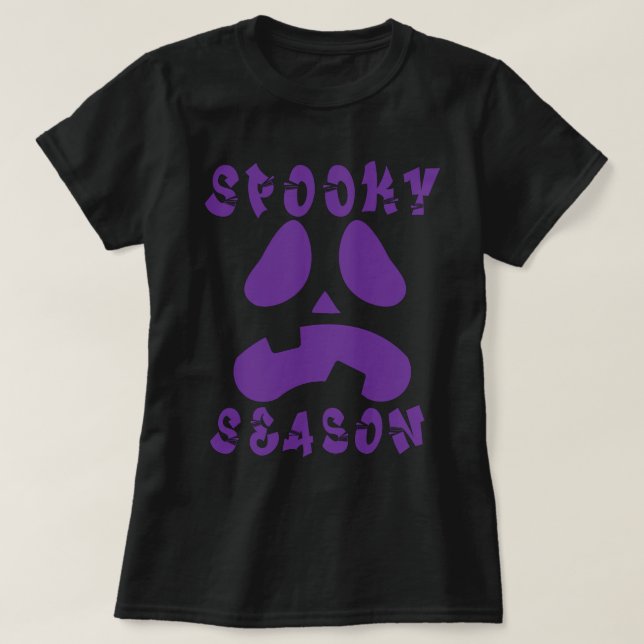 Camiseta Phantom Fashion: Spooky Season Tee (Diseño del anverso)