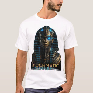 Camiseta Pharaoh Cyborg Antiguo Egipto Cyberpunk