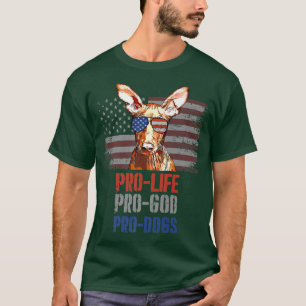 Camiseta Pharaoh Hound Pro Life Pro God Pro Dogs Premium