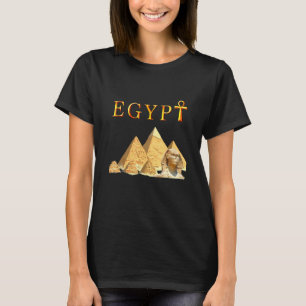 Camiseta Pharaoh Pirámides Esfinge Egipto Tut Egyptian Tee
