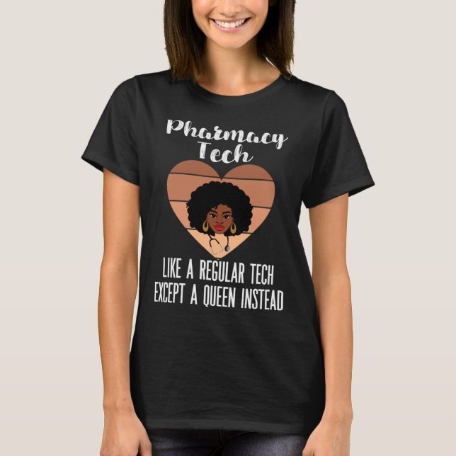 Camiseta Pharm Tech Day Black History Month Farmacy Techni (Anverso)