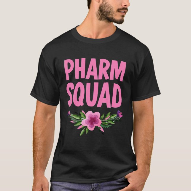 Camiseta Pharm Tech Pharmacy Squad Farmacéutico (Anverso)