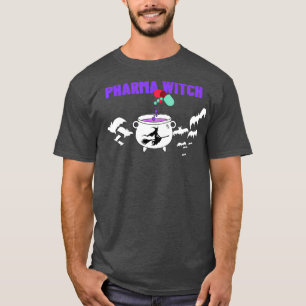 Camiseta Pharma Bruja Graciosa Farmacéutica Regalo