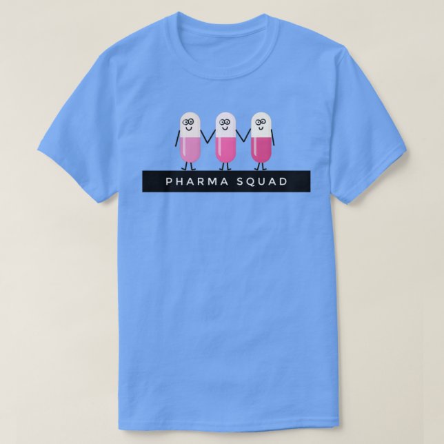 Camiseta Pharma squad (Diseño del anverso)