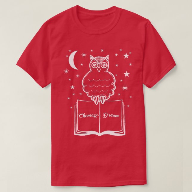 Camiseta Pharmacist Pharmacist Owl Night Owl (Diseño del anverso)