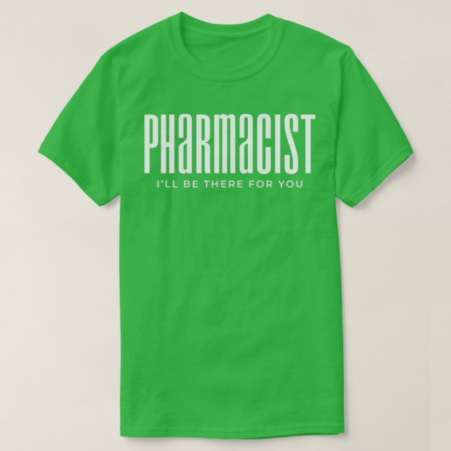 Camiseta Pharmacist Pharmacy (Diseño del anverso)