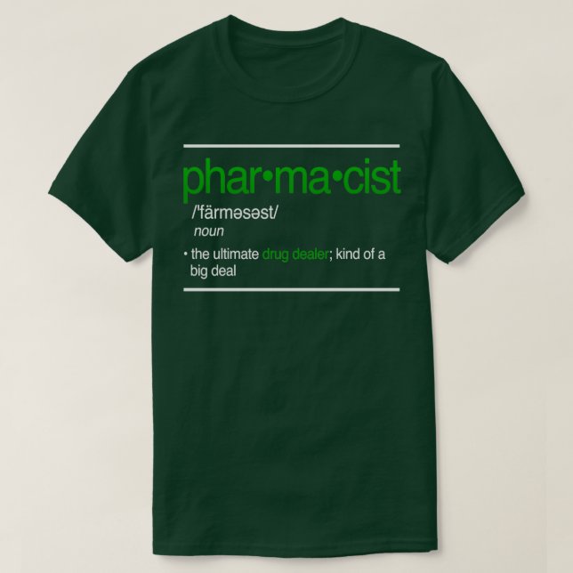 Camiseta Pharmacist The Ultimate Drug Dealer Future Pharmac (Diseño del anverso)