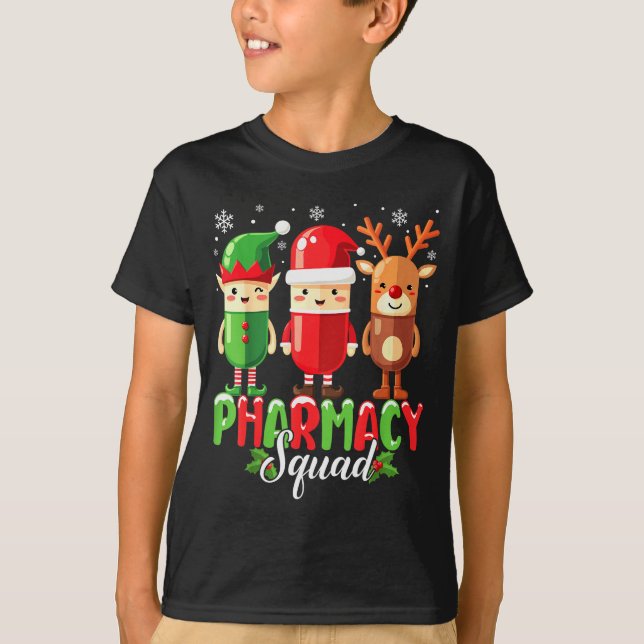 Camiseta Pharmacy Squad Christmas Costume Funny Lls Pharmac (Anverso)