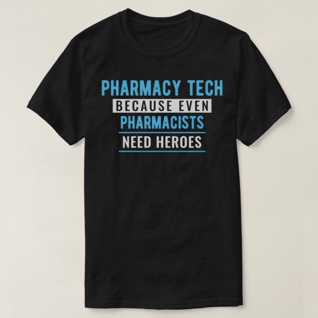 Camiseta Pharmacy Tech Funny (Diseño del anverso)