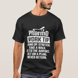 Camiseta PharmD Médica de Farmacy Stretch Doctorado Gradua