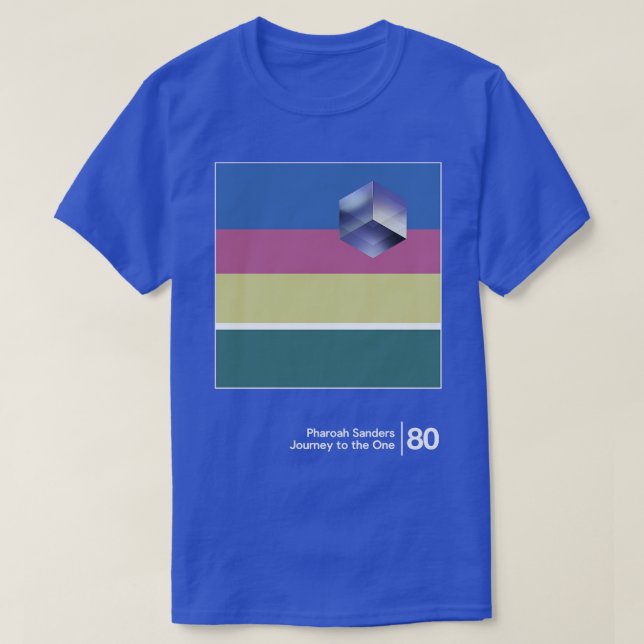 Camiseta Pharoah Sanders Minimalista Diseño de Arte Gráfico (Diseño del anverso)