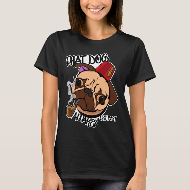 Camiseta Phat Pug Classic 251 (Anverso)
