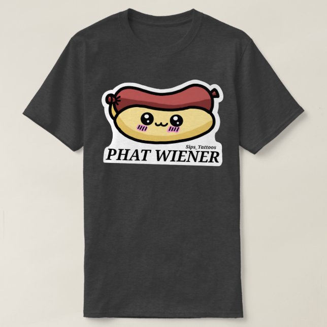 Camiseta Phat Wiener (Diseño del anverso)