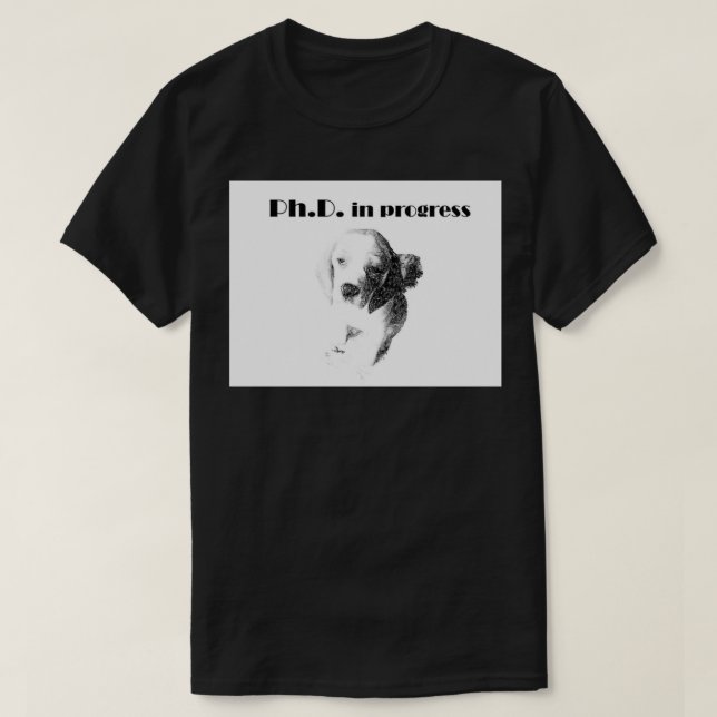 Camiseta PhD (Diseño del anverso)