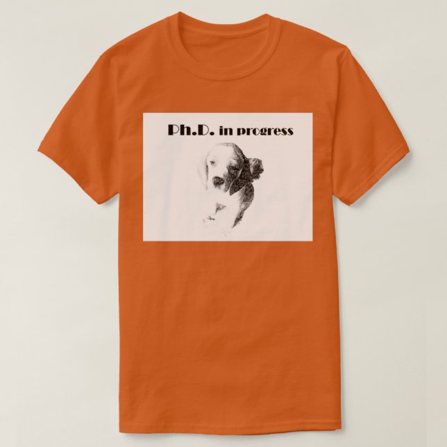 Camiseta PhD 24 (Diseño del anverso)