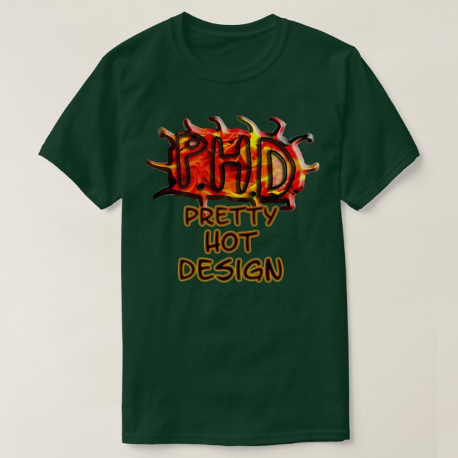 CAMISETA PHD 33 (Diseño del anverso)