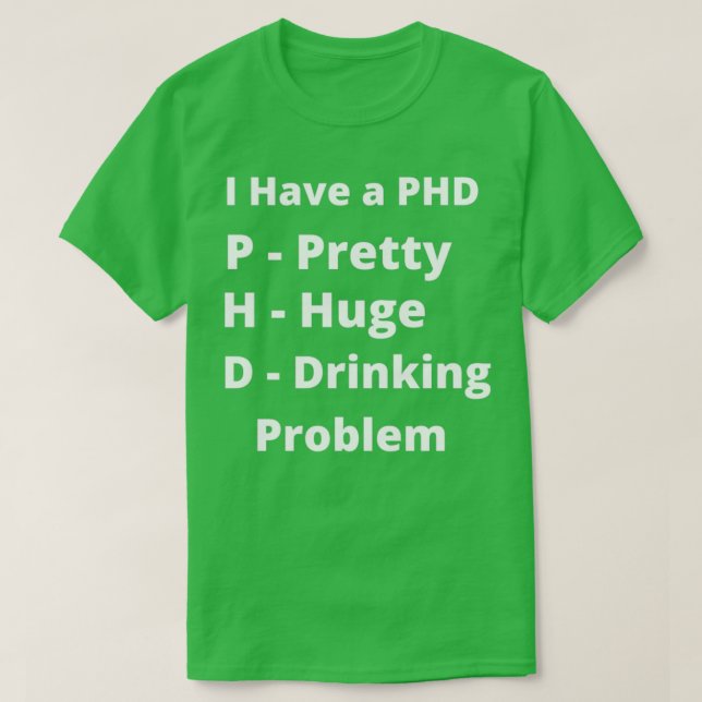 CAMISETA PHD 8 1 (Diseño del anverso)