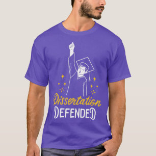 Camiseta PhD Doktortitel Graduierung