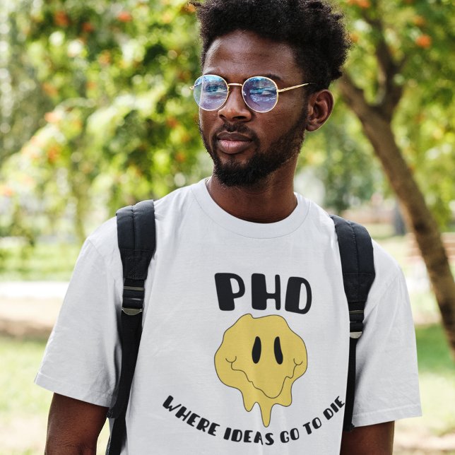 Camiseta PhD - Donde las ideas van a morir (Subido por el creador)