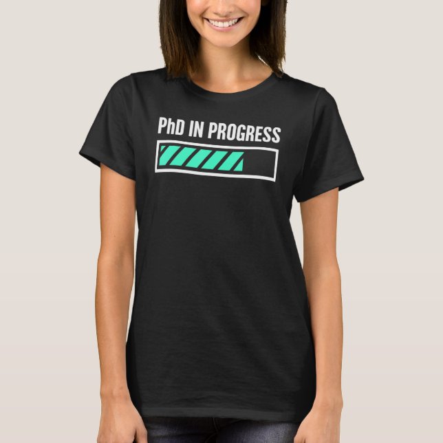 Camiseta Phd En Curso (Anverso)