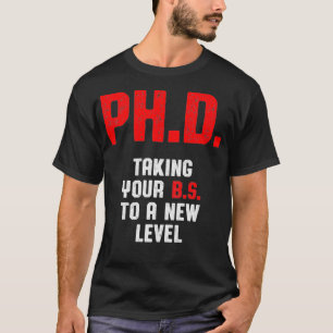 Camiseta PhD Estudiantes Disertación Doctorado Prem Graduac
