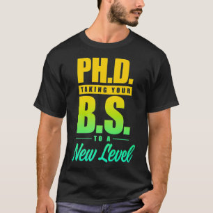 Camiseta PhD Estudiantes Disertación Doctorado Prem Graduac