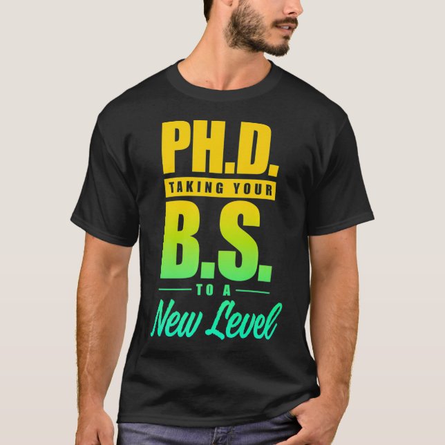 Camiseta PhD Estudiantes Disertación Doctorado Prem Graduac (Anverso)