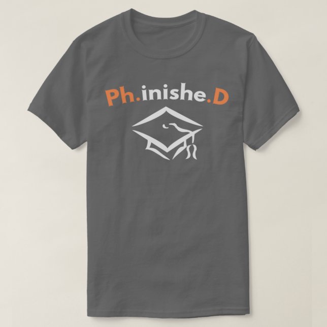 Camiseta PhD finalizada 9 (Diseño del anverso)