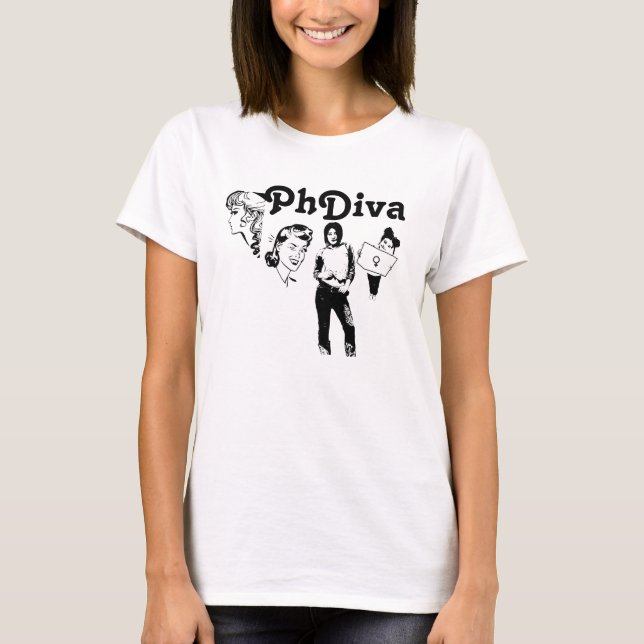 Camiseta PhDiva (Anverso)