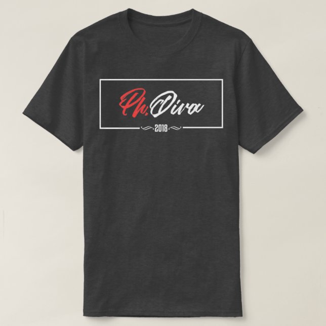 Camiseta Phdiva 2018 (Diseño del anverso)