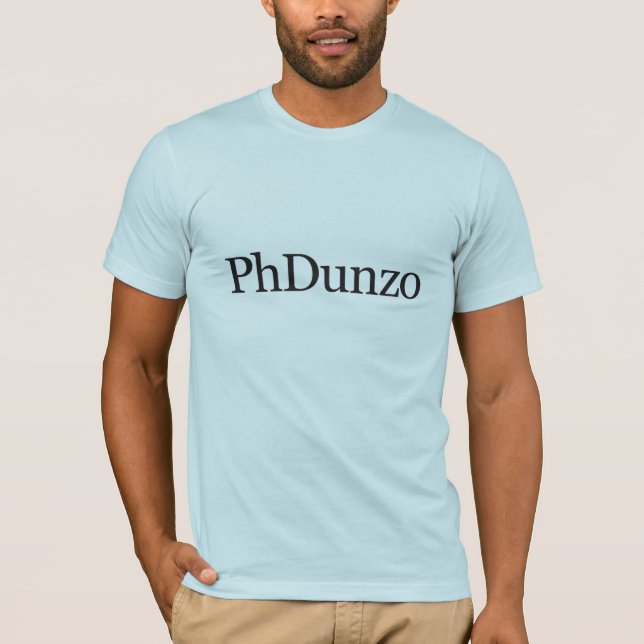 Camiseta PHDunzo (Anverso)